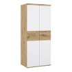 Forte Шафа 80 см Winnie Дуб Artisan/Білий, WNS92-C830 - Home Club, зображення 4