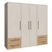 Forte Шафа 205 см Jupiter «Пісочний»/«Дуб Artisan», MKSS841-M946 - Home Club, зображення 5