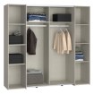 Forte Шафа 200 см Narago, пісочний/дуб Mauvella, KLTS62321-M902 - Home Club, зображення 2