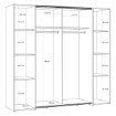 Forte Шафа 200 см Narago, пісочний/дуб Mauvella, KLTS62321-M902 - Home Club, зображення 10