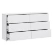Forte Шафа 155 см Sophistispace, біла, ACSK226-120 - Home Club, зображення 5