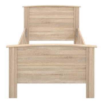 Forte Односпальная кровать 100x200 см Gloria, дуб «Сонома», GLRL10-D30 - Home Club