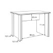 Forte Вінтажний лофт-стіл 100x70 см Clif, CLFB115-C546 - Home Club, зображення 5