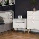 Forte Шафка 60 см Harllson, біла, HLTK111EC-Z12A - Home Club