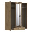 Forte Шафа з дзеркалом 180 см із шухлядою Econobox 2, дуб Mauvella, ECBS944-D108 - Home Club, зображення 5