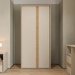 Forte Шафа 90 см Wexlin Пісочний/Дуб Mauvella, WEXS821-M820 - Home Club