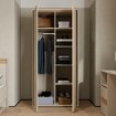 Forte Шафа 90 см Wexlin Пісочний/Дуб Mauvella, WEXS821-M820 - Home Club, зображення 2