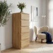 Forte Комода 42 см Edmore, дуб «Маувелла», EMOK311-D108 - Home Club