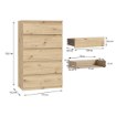 Forte Комод, CHLK45-D78 - Home Club, зображення 6