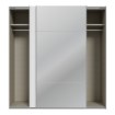 Forte Шкаф 200 см Sophistispace, белый, SSQS32414-120 - Home Club, изображение 3