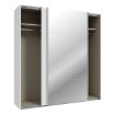 Forte Шкаф 200 см Sophistispace, белый, SSQS32414-120 - Home Club, изображение 5