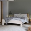 Forte Двоспальне ліжко 160x200 см Waikato, пісочний, WKTL1162-M902 - Home Club