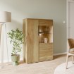 Forte Витрина 90 см Orkney, дуб Mauvella, OKYV321R-D108 - Home Club, изображение 2