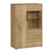 Forte Витрина 90 см Orkney, дуб Mauvella, OKYV321R-D108 - Home Club, изображение 6