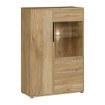 Forte Витрина 90 см Orkney, дуб Mauvella, OKYV321R-D108 - Home Club, изображение 7
