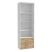 Forte Стеллаж 65 см Culgoa, белый / дуб Artisan, CUGR711-M576 - Home Club, изображение 4