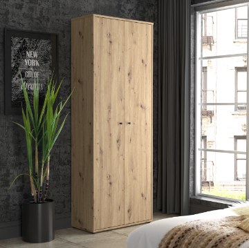 Forte Шкаф 75 см Archbox «Дуб Artisan», T2KK821-D78 - Home Club