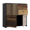 Forte Комода 80 см Best Chest «Античний дуб»/«Старений дуб»/«Дуб Нельсон»/«Old – Wood Vintage», SQNK223-C604 - Home Club, зображення 3