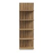 Forte Открытый стеллаж 60 см Lewisville Secret Grey/Дуб Валенсия, LWSB04-M830 - Home Club, изображение 2