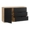 Forte Комод 150 см Auriquet «Дикий дуб натуральный» / «Чёрный», AUQK221L-Q362 - Home Club, изображение 5