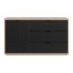 Forte Комод 150 см Auriquet «Дикий дуб натуральный» / «Чёрный», AUQK221L-Q362 - Home Club, изображение 10