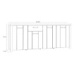 Forte Комод L, BLHK2421-C876 - Home Club, изображение 7