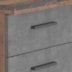 Forte Письмовий стіл 145x60 см з 4 шухлядами та шафкою, колір «Бетон/Old-Wood Vintage», MT926-C943 - Home Club, зображення 9