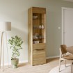 Forte Витрина 55 см Orkney, дуб Mauvella, OKYV711-D108 - Home Club