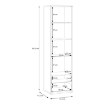 Forte Стелаж 55 см Verniq «Дикий дуб, натуральний», VRQR711-D136 - Home Club, зображення 13