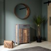 Forte Шафа для взуття 70 см із шухлядою Clif Old – Wood Vintage/Бетон, CLFD213-C748 - Home Club