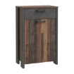 Forte Шафа для взуття 70 см із шухлядою Clif Old – Wood Vintage/Бетон, CLFD213-C748 - Home Club, зображення 4