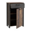 Forte Шафа для взуття 70 см із шухлядою Clif Old – Wood Vintage/Бетон, CLFD213-C748 - Home Club, зображення 5