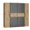 Forte Шкаф для одежды, KLTS62321-C752 - Home Club, изображение 9