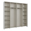Forte Шкаф с раздвижными дверцами, 200 см, белый, HMNS32231-120 - Home Club, изображение 8
