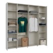 Forte Шкаф с раздвижными дверцами, 200 см, белый, HMNS32231-120 - Home Club, изображение 9