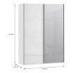 Forte Шафа для одягу, SSQS72414-C04 - Home Club, зображення 7