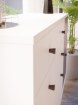 Forte Комод 125 см Harllson, белый/Uni, серый «Вольфрам», HLTK221REC-M806 - Home Club, изображение 8