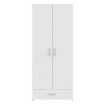 Forte Шкаф шириной 80 см с ящиком Econobox, белый, ECBS823-120 - Home Club, изображение 2