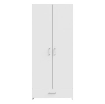 Forte Шафа 80 см з висувною шухлядою Econobox, біла, ECBS823-120 - Home Club