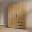 Forte Шафа 150 см з висувними ящиками Orkney, дуб Mauvella, OKYS831-D108 - Home Club