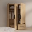 Forte Шафа 150 см з висувними ящиками Orkney, дуб Mauvella, OKYS831-D108 - Home Club, зображення 2