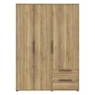 Forte Шафа 150 см з висувними ящиками Orkney, дуб Mauvella, OKYS831-D108 - Home Club, зображення 3