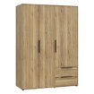 Forte Шафа 150 см з висувними ящиками Orkney, дуб Mauvella, OKYS831-D108 - Home Club, зображення 5