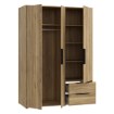 Forte Шафа 150 см з висувними ящиками Orkney, дуб Mauvella, OKYS831-D108 - Home Club, зображення 6