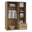 Forte Шафа 150 см з висувними ящиками Orkney, дуб Mauvella, OKYS831-D108 - Home Club, зображення 8