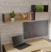Forte Панель 125 см Oriental Tree «Дуб Bartex»/«Чёрный», HUDB02-M526 - Home Club