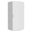 Forte Кутова шафа 90x90 см Econobox 2, біла, ECBS911-120 - Home Club, зображення 2