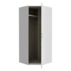 Forte Кутова шафа 90x90 см Econobox 2, біла, ECBS911-120 - Home Club, зображення 3