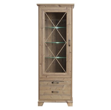 Forte Витрина 75 см «Nepal» из ели Bramberg, EPLV711B-S17 - Home Club