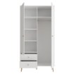 Forte Шафа 105 см Harllson, біла, HLTS721LEC-Z12A - Home Club, зображення 3
